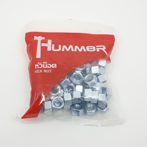 หัวน็อต HM รุ่น HN-12 ขนาด 1/2 (เกลียวหุน) HUMMER (1KG/ถุง)