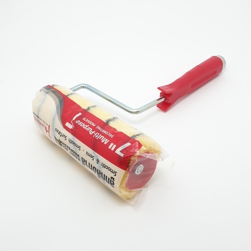 HUMMER ลูกกลิ้งทาสี พร้อมด้าม(G-009) รุ่น DTPT325 สีเหลือง-ดำ 7นิ้ว