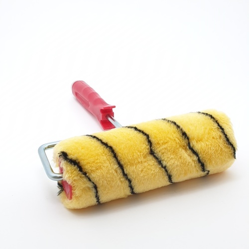 HUMMER ลูกกลิ้งทาสี พร้อมด้าม(G-009) รุ่น DTPT325 สีเหลือง-ดำ 7นิ้ว