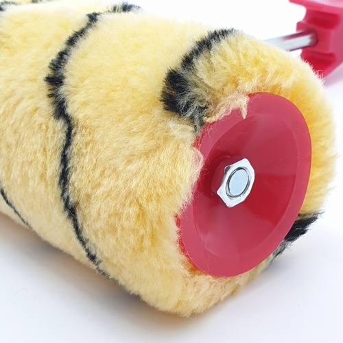 HUMMER ลูกกลิ้งทาสี พร้อมด้าม(G-009) รุ่น DTPT325 สีเหลือง-ดำ 7นิ้ว