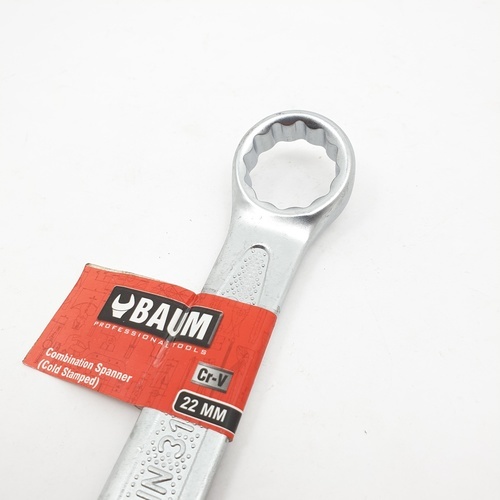 BAUM ประแจแหวนข้างปากตาย 22mm.