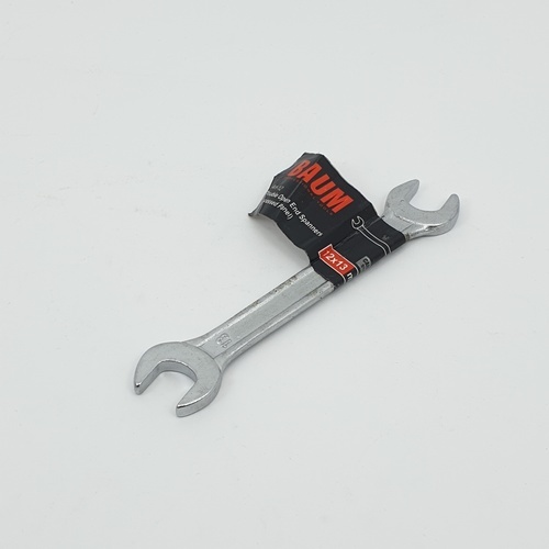 BAUM ประแจปากตาย  12X13mm. (Carbon-Steel)