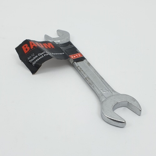 BAUM ประแจปากตาย  12X13mm. (Carbon-Steel)