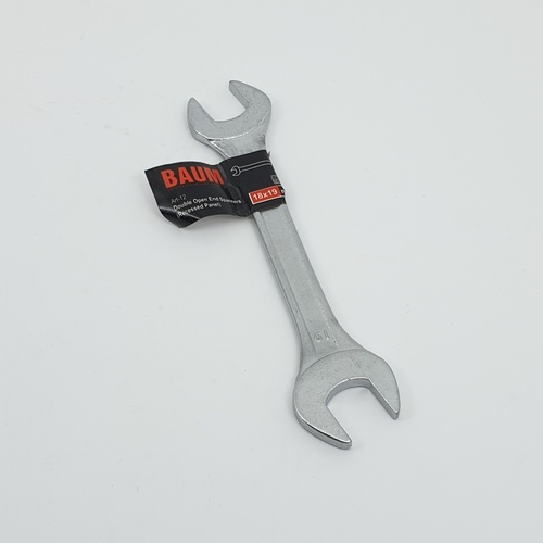 BAUM ประแจปากตาย  18X19mm. (Carbon-Steel)