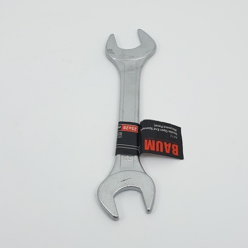 BAUM ประแจปากตาย  25X28mm. (Carbon-Steel)
