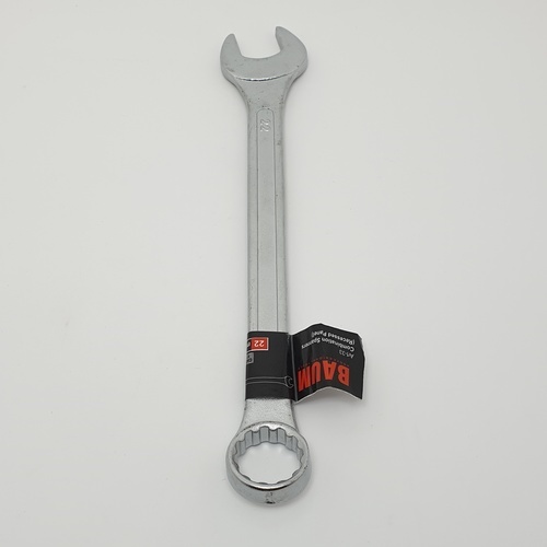 BAUM ประแจแหวนข้างปากตาย  22mm. (Carbon-Steel)