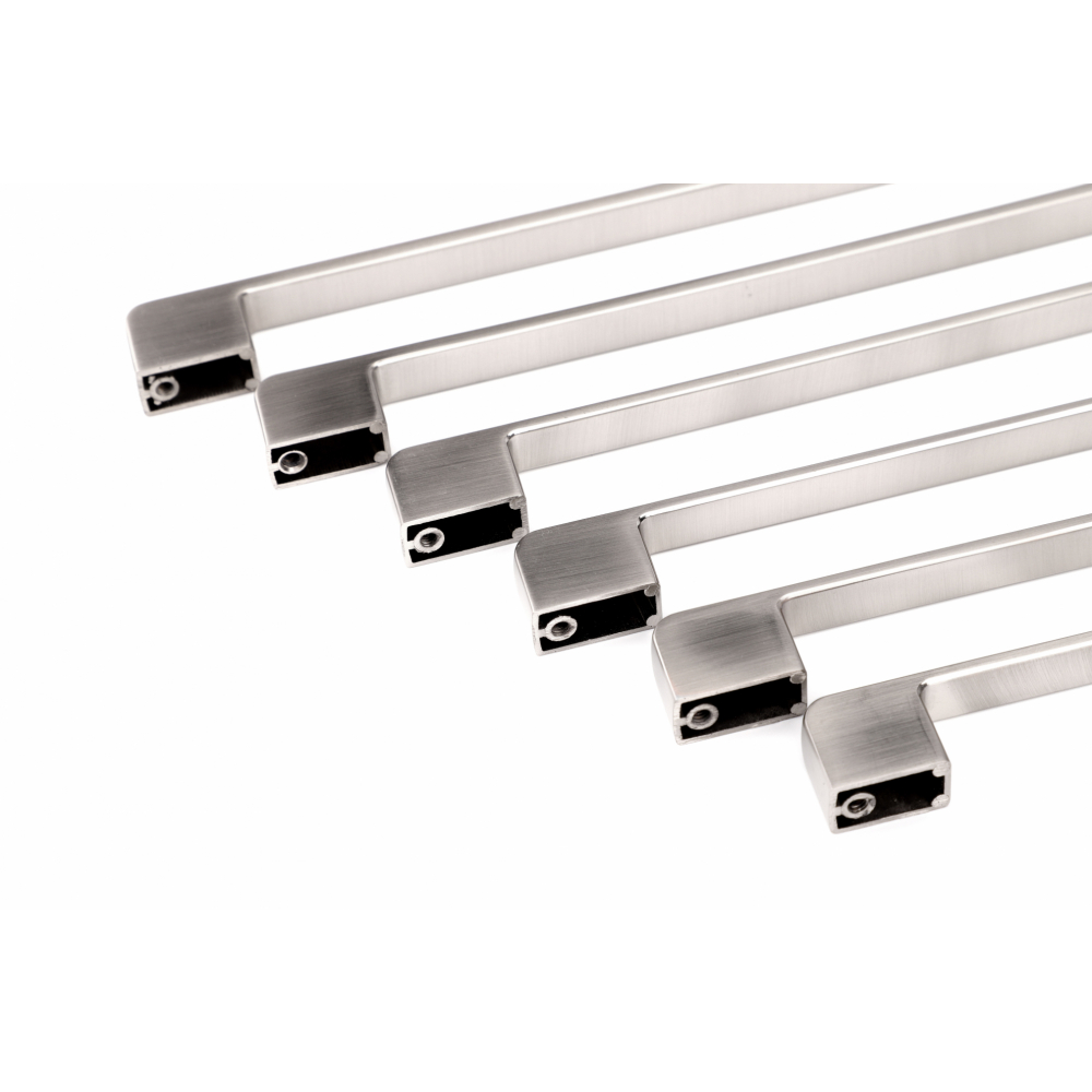TORSTEN มือจับเฟอร์นิเจอร์ซิงค์อัลลอยด์ 12x331x23 มม. รุ่น OKL003-12 สีเงิน