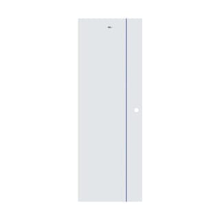 WELLINGTAN ประตู UPVC บานทึบเซาะร่อง รุ่นHTG170200 ขนาด 70x200ซม. สีขาว เจาะรูลูกบิด