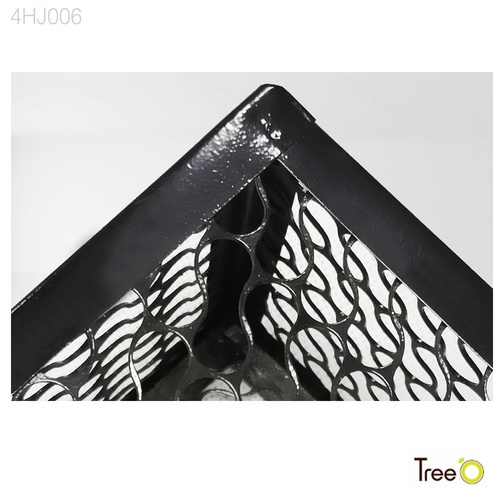 TREE O กรงดักหนูใหญ่ รุ่น 4HJ006 ขนาด17.5x39x17.5 ซม. สีดำ