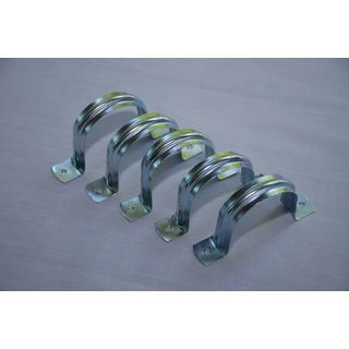 UHENG แคล้มรัดท่อเหล็กขาคู่ ขนาด 1 1/4 แพ็ค 5 ตัว