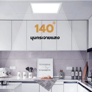 EILON โคมพาแนล LED แบบฝังฝ้า 40W ขนาด 60x60CM รุ่นTP-PN60-40DL แสงเดย์ไลท์