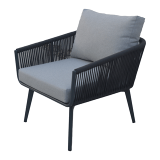 SUMMER SETเก้าอี้ outdoor อลูมิเนียม Similan ขนาด 76x80x71 ซม. สีเทาอ่อน