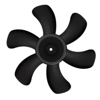 INOVA พัดลมดูดอากาศ ขนาด 12 นิ้ว รุ่น  PVT-30 สีส้ม-ดำ