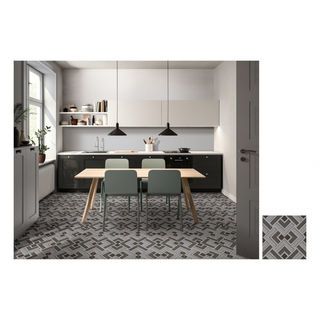 Marbella กระเบื้องเซรามิคปูพื้น 16x16 นิ้ว รุ่น คาลอส เกรย์ Y7620 Matt (12P)