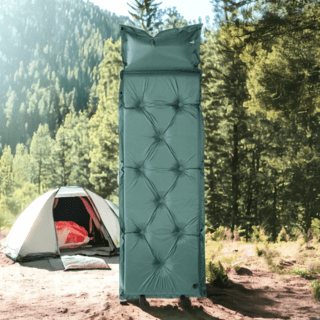 SUMMER SET ที่นอนพอง รุ่น Zone ขนาด 60X183X2.5CM สีเขียว