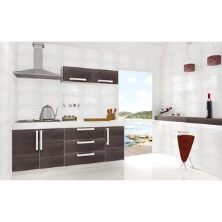 Marbella กระเบื้องเซรามิคปูผนัง 10x16 นิ้ว รุ่น ไวท์แซน JM041 (N) Gloss (15P)