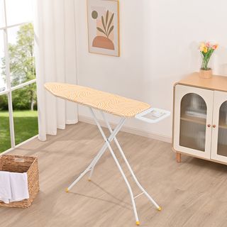 SAKU ผ้ารองรีด สำหรับโต๊ะรีดรุ่น L1548HZ1-19 ขนาด 48x132 ซม. รุ่น 1548 Cover สีเหลือง