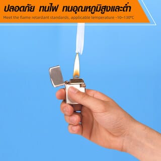 VAVO เทปพันเกลียว 12มม.x0.075มม.x20ม. รุ่น SuperSaveG_005 สีขาว