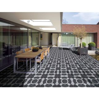 Marbella กระเบื้องเซรามิคปูพื้น 16x16 นิ้ว รุ่น มูน สเปน ZY347 Matt (12P)