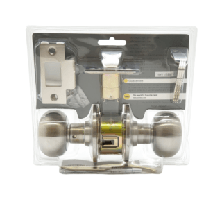 YALE ลูกบิดห้องทั่วไป หัวลูกจันสเตนเลส 304 จานใหญ่ รุ่น KN-VCN5227US32D สีสเตนเลส