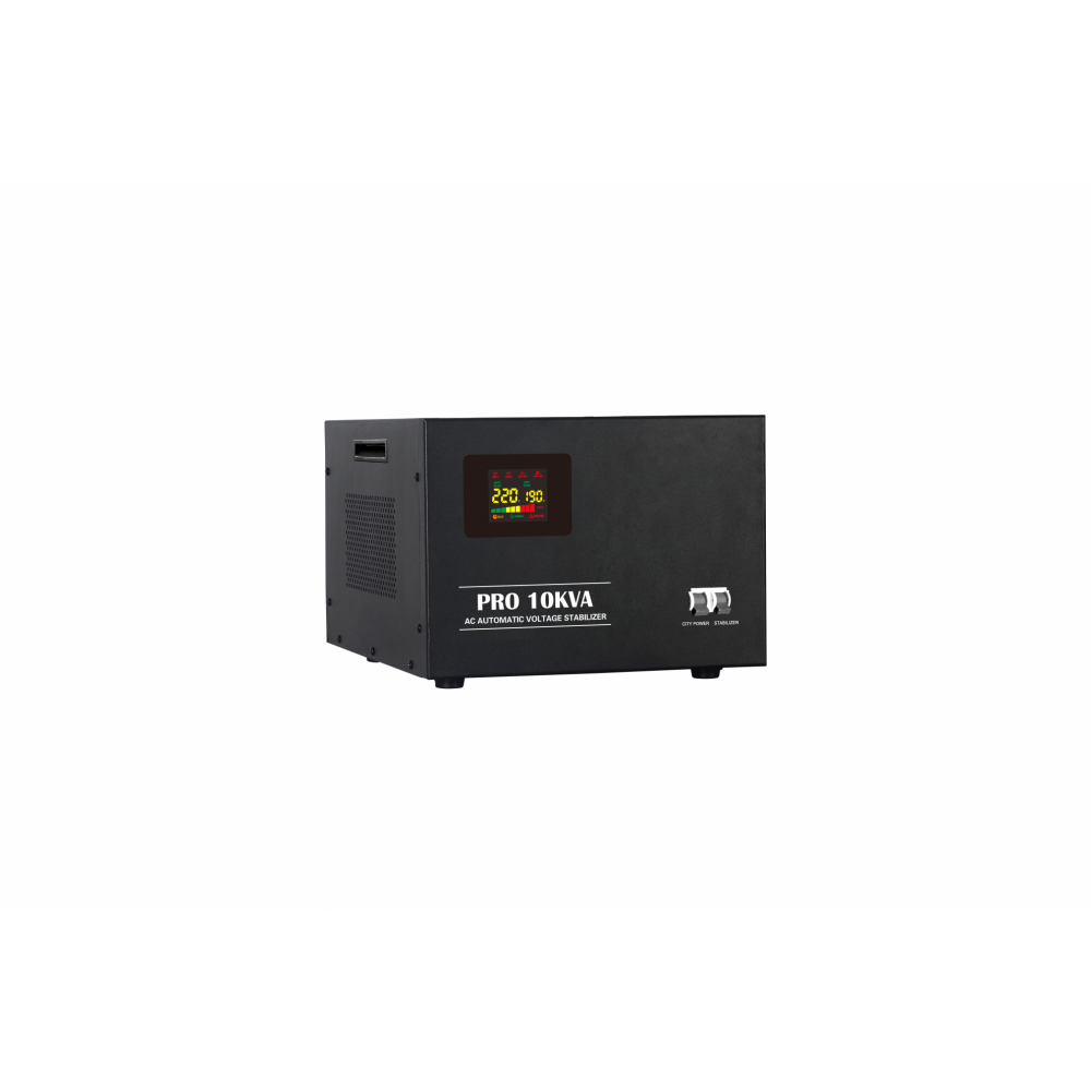 Gentec เครื่องปรับแรงดันกระแสไฟ ขนาด 10KVA รุ่น PRO-10KVA สีดำ