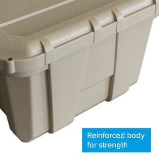 INABOX กล่องเก็บของ Heavy Armour N80209BG-38L ขนาด 38.3x33.1x53 cm. สีเบจ