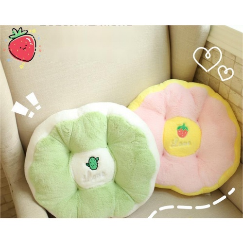 KOJI เบาะรองนั่งลายผลไม้น่ารัก N-663ขนาด40x40x10 ซม.คละแบบ