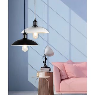 EILON โคมไฟแขวนเพดาน ขั้วE27 รุ่น CDD2023-828 สีดำ