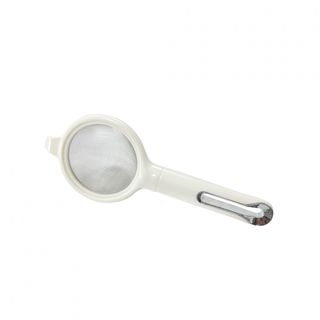 KOSCH กระชอนพร้อมด้ามจับ EASYCOOK สีขาว