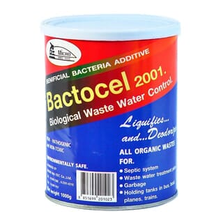 Bactocel จุลินทรีย์ ชีวภาพ (ชนิดผง) เข้มข้น กำจัดของเสีย ปรับสภาพน้ำ 1000 กรัม รุ่น 2001