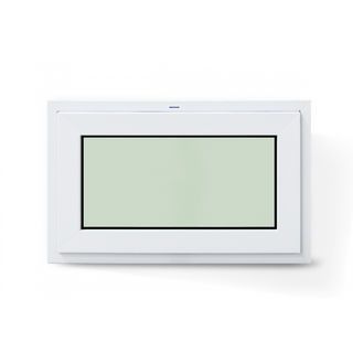 RAKANGTHONG หน้าต่างบานกระทุ้งอลูมิเนียม 80x50 cm. สีขาว