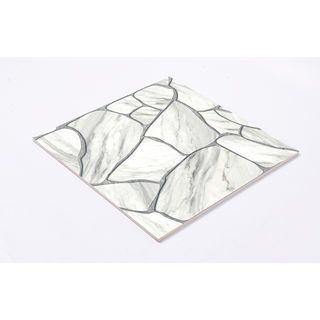 Marbella กระเบื้องเซรามิคปูพื้น 16x16 นิ้ว รุ่น ร็อกก้าไวท์ CJ0609 Matt Flat (12P)