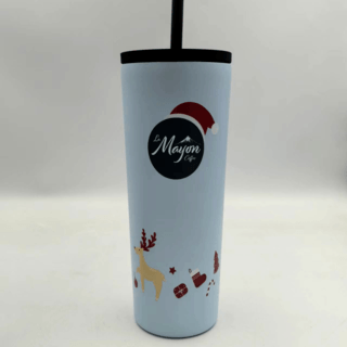 LAMAYON Christmas premium glass 710 มล. รุ่น ZBST03 สีฟ้า