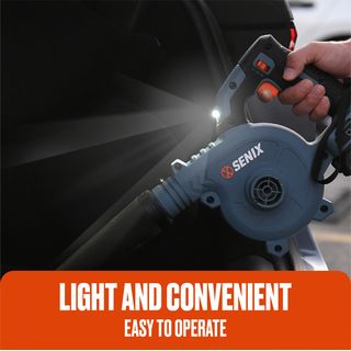 SENIX เครื่องเป่าลมไร้สาย 20V(Max) (เฉพาะเครื่อง) รุ่น BLVX2-M-EU สีน้ำเงิน - ดำ