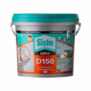 SISTA อะคริลิคกันรั่วซึม ดี 150 4 kg. สีเทา