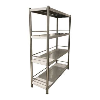 SANE ชั้นวางของอเนกประสงค์สเตนเลส 4 ชั้น 120x40x150 ซม. FORTUNA 
