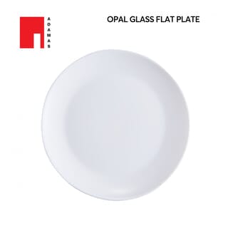 ADAMAS จานโอปอล 8.5” BRIDE850 สีขาว