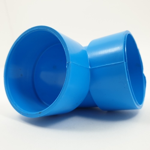 AAA ข้องอ 90 บาง 1 1/2(40) ชั้น 8.5 สีฟ้า