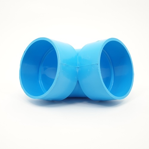 AAA ข้องอ 90 บาง 4(100) ชั้น 8.5 สีฟ้า