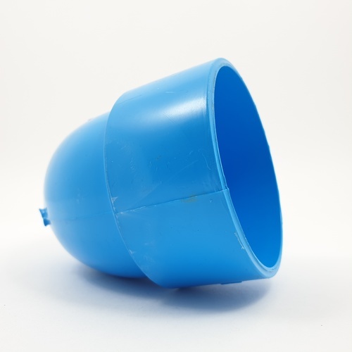 AAA ข้องอ 45 บาง 2(55) ชั้น 8.5 (แพ็ค4) สีฟ้า