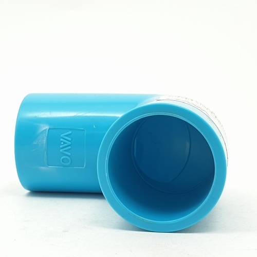 VAVO ข้องอ 90 หนา ขนาด 3/4 (20) สีฟ้า