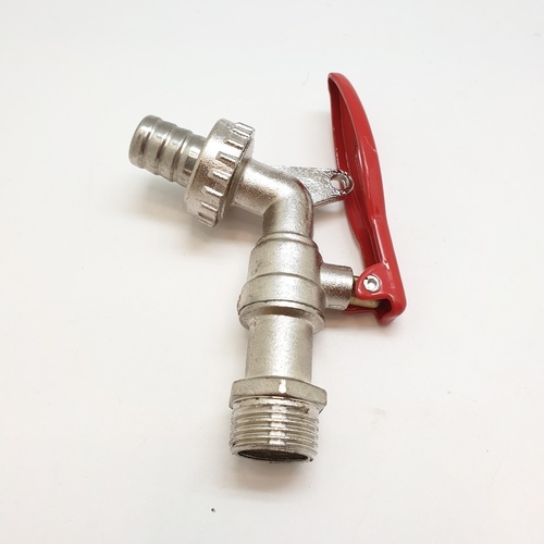 VERO ก๊อกน้ำสนามด้ามแดงมีล็อค 1/2