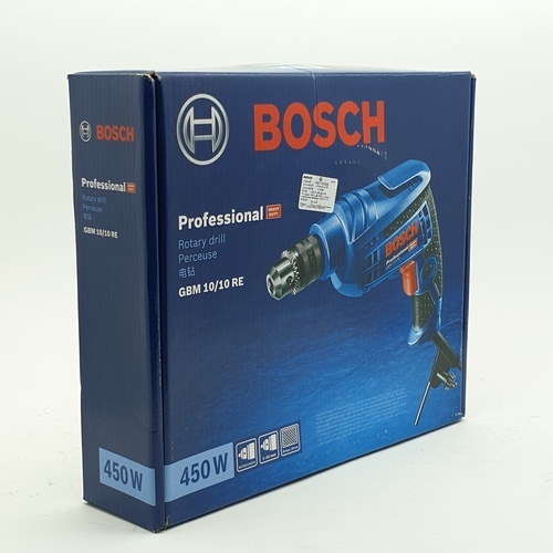 BOSCH สว่านไฟฟ้า 10มม. 450W รุ่น GBM10RE