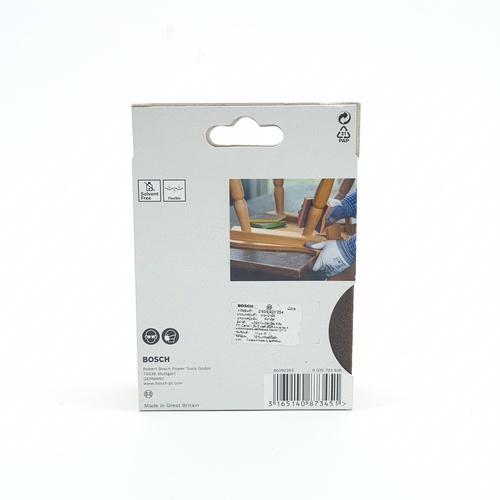 BOSCH ฟองน้ำขัด แบบแผ่น (3 ชิ้น/แพค)