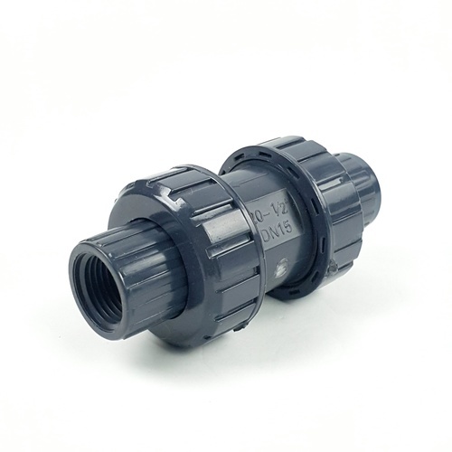 ERA สวิงเช็ควาล์วยูเนี่ยนทางเดียวพีวีซี ขนาด 1/2