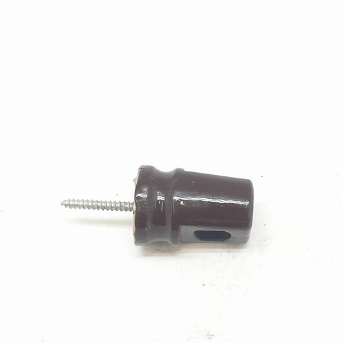 V.E.G. ลูกถ้วยหางหนู ขนาด 3.6*8.5cm รุ่น 801 สีน้ำตาลเข้ม