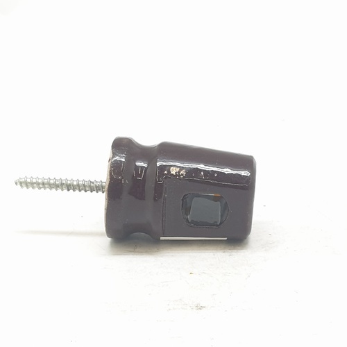 V.E.G. ลูกถ้วยหางหนู ขนาด 3.6*8.5cm รุ่น 801 สีน้ำตาลเข้ม