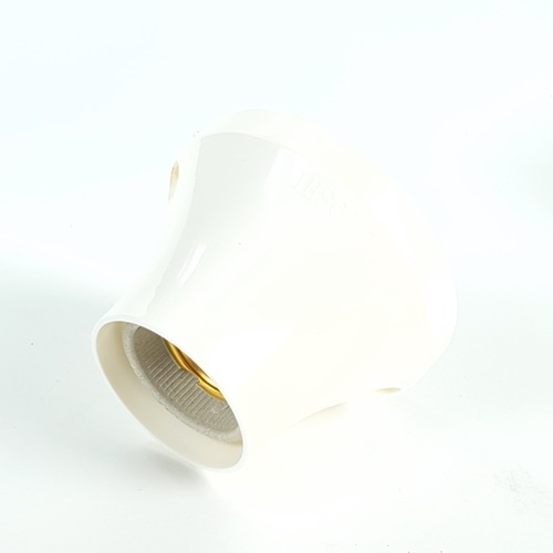 SENTOSHI ขั้วแป้น E-27 รุ่น SL-561 สีขาว