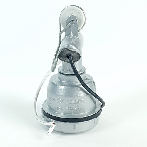 ขั้วห้อยกันน้ำ E27 สีเทา