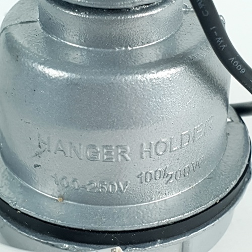 ขั้วห้อยกันน้ำ E27 สีเทา